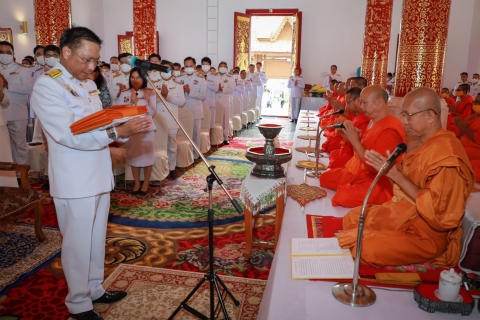 ไฟล์แนบ การประปาส่วนภูมิภาคสาขากระบี่ ร่วมพิธีถวายผ้าพระกฐินพระราชทาน พระบาทสมเด็จพระวชิรเกล้าเจ้าอยู่หัว ทรงพระกรุณาโปรดเกล้าฯ พระราชทานผ้าพระกฐินให้การประปาส่วนภูมิภาค (กปภ.) ณ วัดพระบาทมิ่งเมืองวรวิหาร ต.ในเวียง อ.เมืองแพร่ จ.แพร่ 