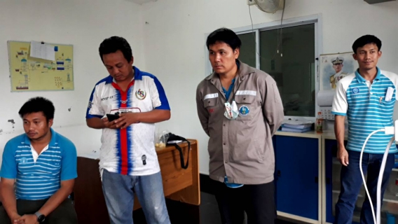 ไฟล์แนบ กปภ.สาขากำแพงเพชร ลงพื้นที่ให้ความรู้ด้านคุณภาพน้ำ OJT (ON THE JOB TRAINING) ให้แก่พนักงานและลูกจ้างสายงานผลิต