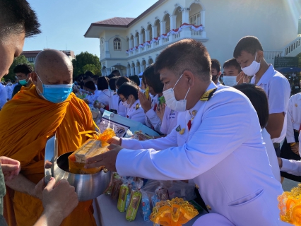 ไฟล์แนบ กปภ.สาขาภูเก็ต เข้าร่วมพิธีทำบุญตักบาตร เนื่องในวันคล้ายวันพระราชสมภพครบ 120 ปี สมเด็จพระศรีนครินทราบรมราชชนนี 