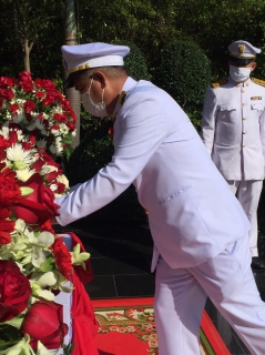 ไฟล์แนบ กปภ.สาขาภูเก็ต เข้าร่วมพิธีวางพานพุ่ม ณ พระราชานุสาวรีย์สมเด็จพระศรีนครินทราบรมราชชนนี เนื่องในวันคล้ายวันพระราชสมภพครบ 120 ปี 