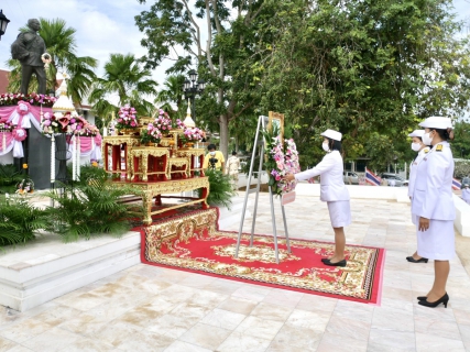 ไฟล์แนบ การประปาส่วนภูมิภาคสาขากระบี่ เข้าร่วมพิธีวางพวงมาลาและพิธีถวายบังคม เนื่องในวันคล้ายวันสวรรคตพระบาทสมเด็จพระจุลจอมเกล้าเจ้าอยู่หัว 23 ตุลาคม 2563