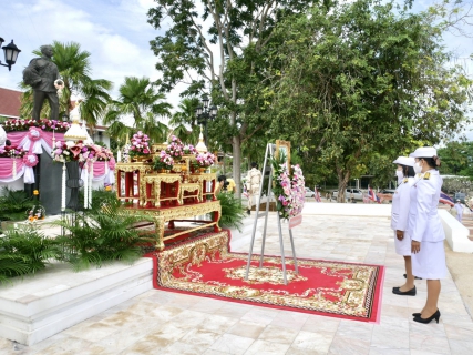 ไฟล์แนบ การประปาส่วนภูมิภาคสาขากระบี่ เข้าร่วมพิธีวางพวงมาลาและพิธีถวายบังคม เนื่องในวันคล้ายวันสวรรคตพระบาทสมเด็จพระจุลจอมเกล้าเจ้าอยู่หัว 23 ตุลาคม 2563