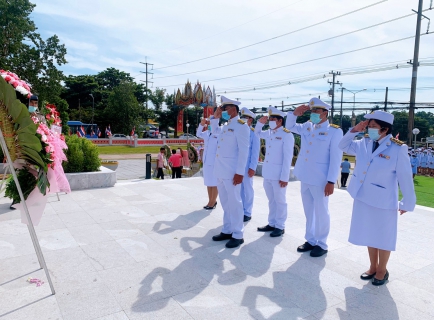 ไฟล์แนบ การประปาส่วนภูมิภาคสาขาธัญบุรี เข้าร่วมพิธีวางพวงมาลาและถวายบังคมเพื่อน้อมรำลึกเนื่องในวันคล้ายวันสวรรคตพระบาทสมเด็จพระปรมินทรมหาจุฬาลงกรณ์ พระจุลจอมเกล้าเจ้าอยู่หัว ประจำปีพุทธศักราช 2563