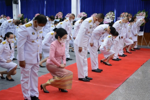ไฟล์แนบ การประปาส่วนภูมิภาคสาขาคลองหลวง ร่วมพิธีวางพวงมาลาถวายสักการะ เนื่องในวันปิยมหาราช
