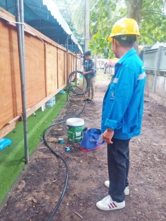 ไฟล์แนบ กปภ.สาขาอุบลราชธานี ลงพื้นที่เตรียมความพร้อมรับเสด็จฯ พระบาทสมเด็จพระเจ้าอยู่หัว รัชกาลที่ 10  และสมเด็จพระนางเจ้าฯ พระบรมราชินี อย่างต่อเนื่อง