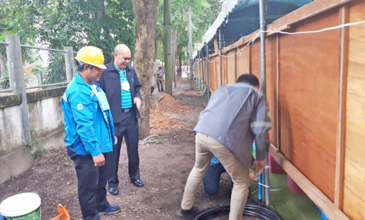 ไฟล์แนบ กปภ.สาขาอุบลราชธานี ลงพื้นที่เตรียมความพร้อมรับเสด็จฯ พระบาทสมเด็จพระเจ้าอยู่หัว รัชกาลที่ 10  และสมเด็จพระนางเจ้าฯ พระบรมราชินี อย่างต่อเนื่อง