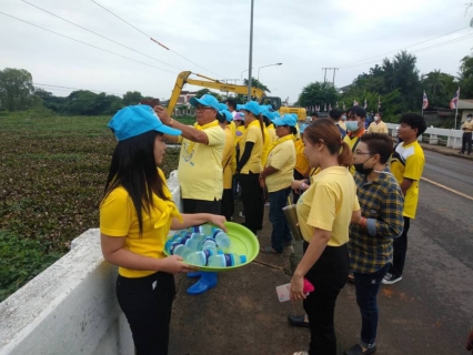 ไฟล์แนบ กปภ.สาขาพิมาย ร่วมกับอำเภอพิมาย หน่วยราชการในพื้นที่ นักเรียนนักศึกษา และประชาชนจิตอาสาพัฒนาแหล่งน้ำให้ใสสะอาดโดยการเก็บผักตบชวาบริเวณหน้าสำนักงาน