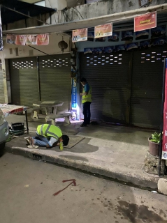 ไฟล์แนบ กปภ.สาขากำแพงเพชร ลงพื้นที่สำรวจหาท่อแตก/รั่ว เพื่อลดน้ำสูญเสียและเพิ่มปริมาณน้ำจำหน่าย