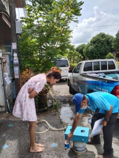 ไฟล์แนบ การประปาส่วนภูมิภาคสาขาภูเก็ต จัดทีมลงพื้นที่ตรวจสอบมาตรวัดน้ำ ณ บริเวณบ้านผู้ใช้น้ำ ต.รัษฎา อ.เมืองภูเก็ต จ.ภูเก็ต 
