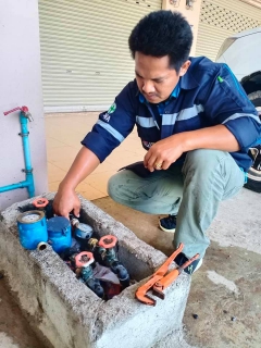 ไฟล์แนบ การประปาส่วนภูมิภาคสาขาคลองท่อม ลงพื้นที่​ตรวจวัดแรงดันน้ำ พื้นที่ตำบลลำทับ อำเภอลำทับ จังหวัดกระบี่ เพื่อตรวจวัดแรงดันน้ำที่เหมาะสมตามมาตรฐานการให้บริการของ กปภ.