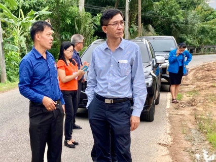 ไฟล์แนบ นายสุรชัย เชื้อแพ่ง รองผู้ว่าการ (แผนยุทธศาสตร์) รักษาการแทนรองผู้ว่าการ (ปฏิบัติการ 5) และคณะ ลงพื้นที่ตรวจเยี่ยมการประปาส่วนภูมิภาคสาขากระบี่