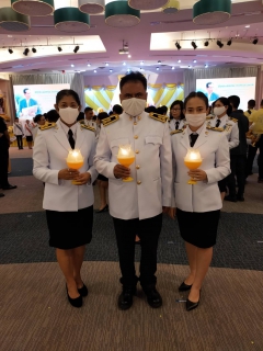ไฟล์แนบ กปภ.สาขาภูเก็ต เข้าร่วมพิธีจุดเทียนเพื่อสดุดีพระเกียรติคุณและน้อมรำลึกในพระมหากรุณาธิคุณ ของพระบรมชนกาธิเบศร มหาภูมิพลอดุลยเดชมหาราชบนรมนาถบพิตร