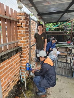 ไฟล์แนบ กปภ.สาขากำแพงเพชร ส่งมิสเตอร์ประปาตรวจสอบน้ำรั่ว และน้ำไหลอ่อน  พร้อมให้คำแนะนำเบื้องต้นเกี่ยวกับการดูแลท่อประปาภายในและภายนอกบ้าน