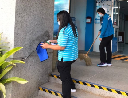ไฟล์แนบ กปภ.สาขาสุวรรณภูมิ เพิ่มความเข้มงวดในการทำความสะอาดเพื่อป้องกันและลดความเสี่ยงต่อการแพร่กระจายจากเชื้อไวรัส COVID  19