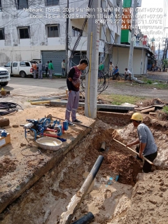 ไฟล์แนบ การประปาส่วนภูมิภาคสาขาตะกั่วป่า ออกให้บริการซ่อมท่อแตกท่อรั่ว เพื่อลดอัตราต้ำสูญเสีย