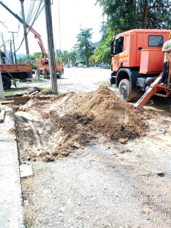 ไฟล์แนบ การประปาส่วนภูมิภาคสาขาตะกั่วป่า ออกให้บริการซ่อมท่อแตกท่อรั่ว เพื่อลดอัตราต้ำสูญเสีย