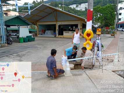 ไฟล์แนบ กปภ.สาขาภูเก็ต ลงพื้นที่ลงพื้นที่บริเวณโรงน้ำดื่มกรีน ซอยน้ำดื่มกรีน ต.กะรน อ.เมืองภูเก็ต จ.ภูเก็ต 