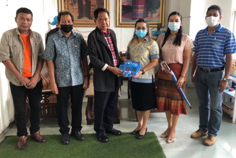 ไฟล์แนบ การประปาส่วนภูมิภาค สาขานาทวี เข้าพบหน่วยงานราชการในพื้นที่ และผู้ใช้น้ำรายใหญ่ เพื่อมอบของที่ระลึกในช่วงเทศกาลปีใหม่ 
