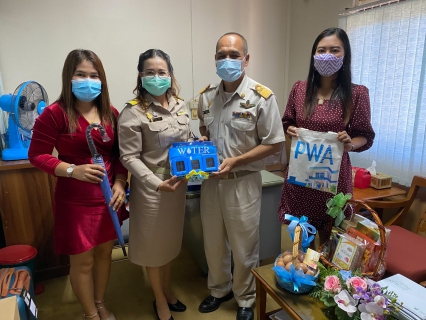 ไฟล์แนบ การประปาส่วนภูมิภาค สาขานาทวี เข้าพบหน่วยงานราชการในพื้นที่ และผู้ใช้น้ำรายใหญ่ เพื่อมอบของที่ระลึกในช่วงเทศกาลปีใหม่ 