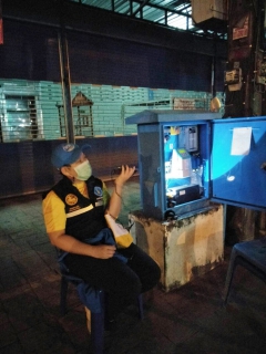 ไฟล์แนบ การประปาส่วนภูมิภาคสาขาทุ่งสง ลงพื้นที่ ทำ Step Test ค้นหาท่อแตกรั่ว ลดปัญหาการเกิดน้ำสูญเสีย 