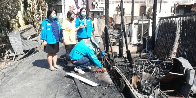 ไฟล์แนบ กปภ.สาขากาญจนบุรี ลงพื้นที่ช่วยเหลือผู้ใช้น้ำที่ประสบอัคคีภัย