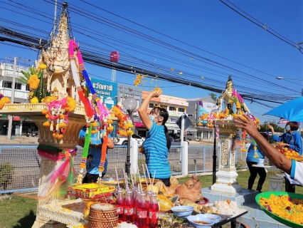 ไฟล์แนบ การประปาส่วนภูมิภาคสาขาชัยภูมิ ทำพิธีบวงสรวงพระแม่ธรณีและไหว้สักการะพระภูมิเจ้าที่ เนื่องโอกาสขึ้นปีใหม่ 2564