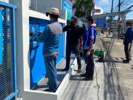 ไฟล์แนบ การประปาส่วนภูมิภาคสาขาชุมพร ร่วมกิจกรรม ปรับปรุงภูมิทัศน์ พร้อมทำความสะอาดภายในและโดยรอบอาคาร เพื่อป้องกันโรคระบาดโควิด 19