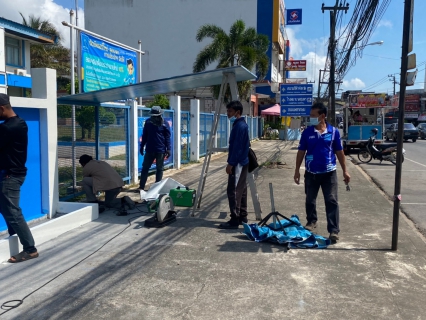 ไฟล์แนบ การประปาส่วนภูมิภาคสาขาชุมพร ร่วมกิจกรรม ปรับปรุงภูมิทัศน์ พร้อมทำความสะอาดภายในและโดยรอบอาคาร เพื่อป้องกันโรคระบาดโควิด 19