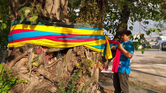 ไฟล์แนบ การประปาส่วนภูมิภาคสาขาชุมพร ร่วมกิจกรรม ไหว้พระภูมิเจ้าที่ สร้างขวัญและกำลังใจให้ แก่พนักงานในสังกัด