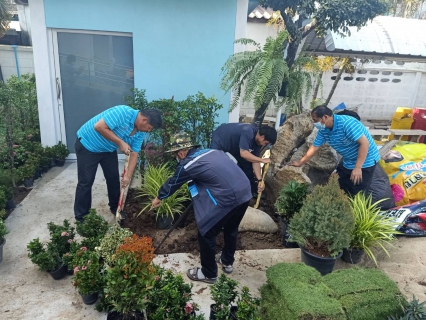 ไฟล์แนบ กปภ.สาขากาญจนบุรี ร่วมกันปรับปรุงภูมิทัศน์บริเวณสำนักงาน