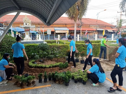 ไฟล์แนบ กปภ.สาขากาญจนบุรี ร่วมกันปรับปรุงภูมิทัศน์บริเวณสำนักงาน