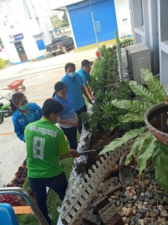 ไฟล์แนบ กปภ.สาขากาญจนบุรี ร่วมกันปรับปรุงภูมิทัศน์บริเวณสำนักงาน