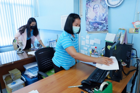 ไฟล์แนบ กปภ.สาขาระนอง จัดกิจกรรม Big Cleaning Day ประจำปี 2564