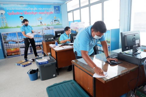 ไฟล์แนบ กปภ.สาขาระนอง จัดกิจกรรม Big Cleaning Day ประจำปี 2564