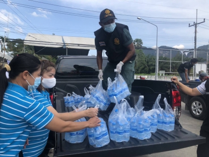 ไฟล์แนบ การประปาส่วนภูมิภาคสาขาอ่าวลึก ให้การสนับสนุนน้ำดื่มตราสัญลักษณ์กปภ.