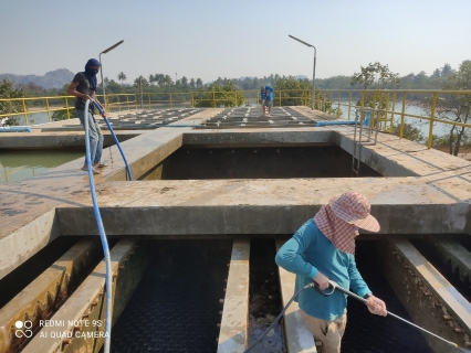 ไฟล์แนบ กปภ.สาขาปากท่อ ดำเนินการล้างถังพักตะกอน ณ สถานีผลิตน้ำไพรสะเดา ต.ดอนทราย อ.ปากท่อ จ.ราชบุรี