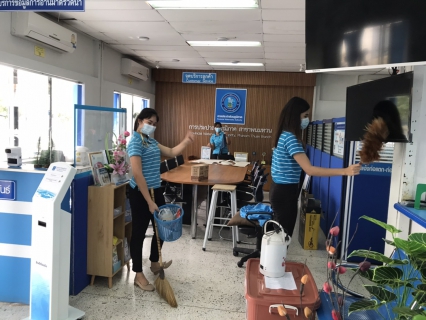 ไฟล์แนบ กปภ.สาขาพนมทวน จัดกิจกรรม 5 ส ทำความสะอาด ปรับปรุงภูมิทัศน์บริเวณในสำนักงาน