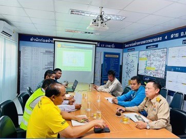 ไฟล์แนบ การประปาส่วนภูมิภาคสาขาตะกั่วป่า ประชุมร่วมกับ Project โครงการขยายผิวจราจร สาย อ.ตะกั่วป่า - อ.ท้ายเหมือง ตอน บ.บางสัก - บ.เขาหลัก