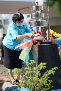 ไฟล์แนบ กปภ.ข.7 ทำพิธีบวงสรวงพระแม่ธรณี ศาลพระภูมิเจ้าที่ และเจริญพระพุทธมนต์ ถวายภัตตาหารเพล เนื่องในวันคล้ายวันสถาปนา กปภ. ครบรอบ 42 ปี