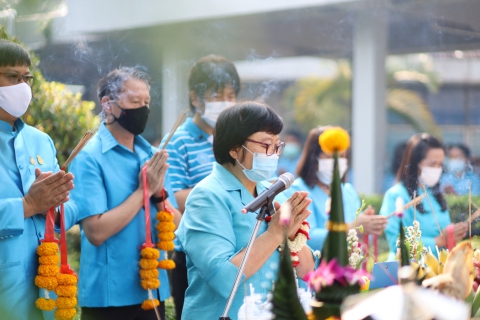 ไฟล์แนบ กปภ.ข.7 ทำพิธีบวงสรวงพระแม่ธรณี ศาลพระภูมิเจ้าที่ และเจริญพระพุทธมนต์ ถวายภัตตาหารเพล เนื่องในวันคล้ายวันสถาปนา กปภ. ครบรอบ 42 ปี