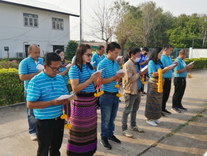 ไฟล์แนบ การประปาส่วนภูมิภาคสาขาหนองบัวแดง  ร่วมทำบุญสำนักงานถวายภัตตาหาร และถวายสังฆทานสิ่งของที่จำเป็น และปัจจัยแด่พระภิกษุสงฆ์  จัดพิธีบวงสรวงพระแม่ธรณีฯ ศาลพระภูมิประจำสำนักงาน เนื่องในวันสถาปนา กปภ. ครบ 42 ปี