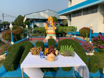 ไฟล์แนบ กปภ.สาขาสามพราน จัดพิธีถวายเครื่องสักการะพระแม่ธรณีวิสุทธิสักขีบารมีธำรงชล , ศาลพระภูมิประจำหน่วยงานเนื่องในวันคล้ายวันสถาปนา ครบรอบ 42 ปี การประปาส่วนภูมิภาค