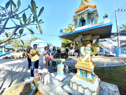 ไฟล์แนบ การประปาส่วนภูมิภาคสาขากระบี่ ประกอบพิธีทำบุญสำนักงาน สักการะพระแม่ธรณี เนื่องในวันคล้ายวันสถาปนา การประปาส่วนภูมิภาค ครบรอบ 42 ปี