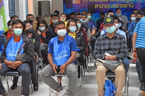 ไฟล์แนบ กปภ.สาขาอุบลราชธานี ต้อนรับผู้เข้ารับการฝึกอบรมการพัฒนาศักยภาพผู้ดูแลระบบประปา  สู่น้ำประปาดื่มได้ จากศูนย์อนามัยที่ 10 อุบลราชธานี