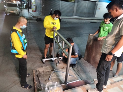 ไฟล์แนบ กปภ.สาขากาญจนบุรี ดำเนินการค้นหาท่อแตกรั่วในเวลากลางคืน ตามแผนลดน้ำสูญเสียเชิงรุก และนำนวัตกรรมมาใช้ในการเปิดฝาท่อระบายน้ำ