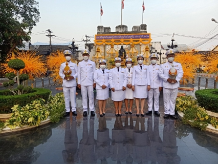 ไฟล์แนบ กปภ.สาขากาญจนบุรี เข้าร่วมพิธีแผ่นดินของสมเด็จพระนั่งเกล้าเจ้าอยู่หัว ประจำปี 2564
