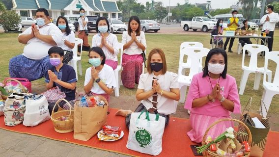ไฟล์แนบ กปภ.สาขาอุบลราชธานี ร่วมกิจกรรมโครงการส่งเสริมประเพณีทำบุญตักบาตร และถวายดอกบัวทุกวันอาทิตย์เพื่อเป็นพุทธบูชา ประจำปีงบประมาณ พ.ศ. 2564