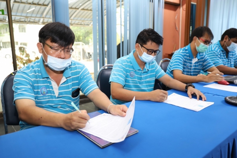 ไฟล์แนบ กองระบบผลิตและควบคุมคุณภาพน้ำ  กปภ.ข.10 จัดพิธีแสดงเจตจำนงขับเคลื่อนวิสัยทัศน์ใหม่ กปภ. ในกิจกรรมสนทนายามเช้า (Morning Talk)