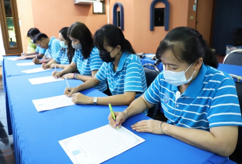 ไฟล์แนบ กองระบบผลิตและควบคุมคุณภาพน้ำ  กปภ.ข.10 จัดพิธีแสดงเจตจำนงขับเคลื่อนวิสัยทัศน์ใหม่ กปภ. ในกิจกรรมสนทนายามเช้า (Morning Talk)