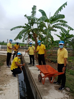 ไฟล์แนบ กปภ.สาขาพนมทวน ร่วมกิจกรรมจิตอาสาปรับปรุงภูมิทัศน์และทำความสะอาด ณ วัดพังตรุ